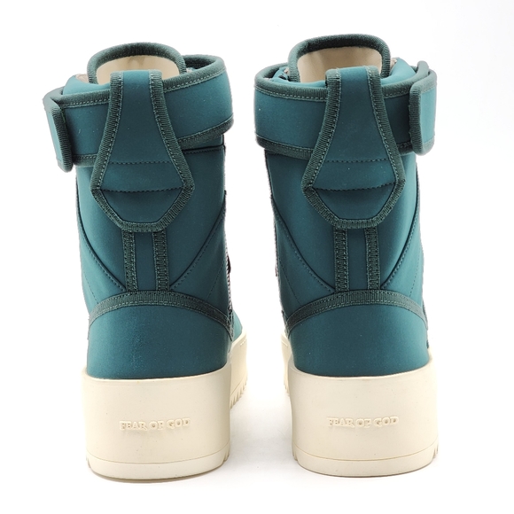 Fear of God green neoprene men's military hiking boot sneakers 44 - Picture 5 of 7